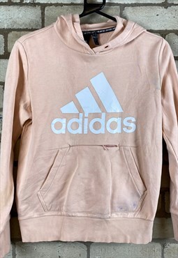 Pink Adidas Hoodie Women's Small