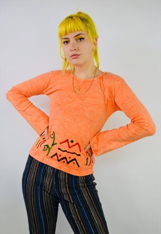 HIPPY BOHO FESTIVAL DETAIL LONG SLEEVE TOP