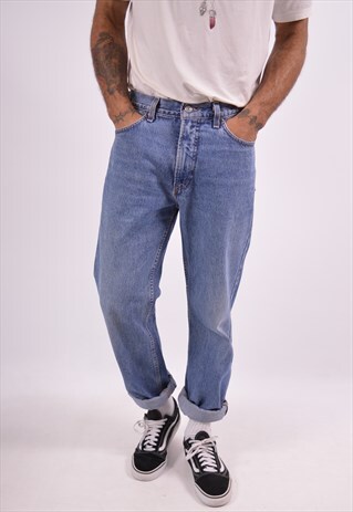 CARRERA MENS VINTAGE JEANS W32 L34 BLUE 90S