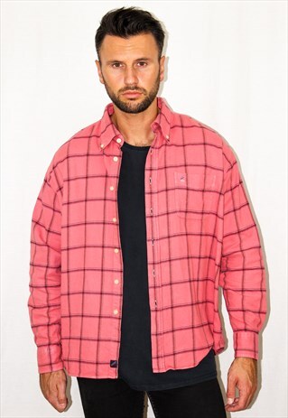 VINTAGE PLAID FLANNEL SHIRT