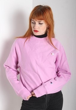 Vintage Champion Reverse Weave Sweatshirt Pink