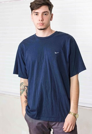 VINTAGE NIKE T-SHIRT LOGO 90S L 8.6