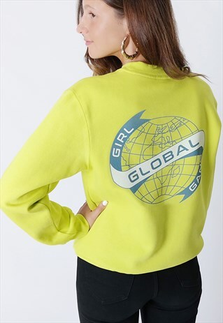 GLOBAL GIRL GANG GRAPHIC JUMPER