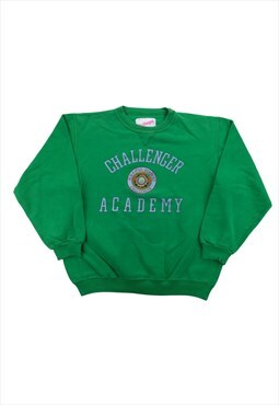 Vintage Challenger Academy 90s Sweatshirt Jumper Pullover