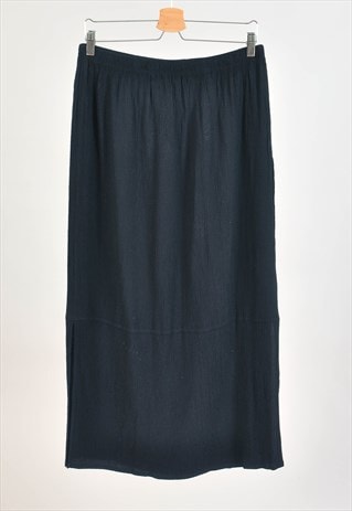 Vintage 90s maxi skirt in black