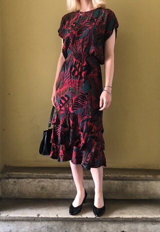 CHIC 80'S MIDI SKIRT