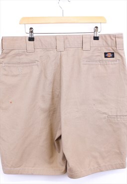 Vintage Dickies Shorts Beige Straight Fit Summer Bottoms 