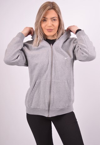 VINTAGE NIKE HOODIE SWEATER GREY