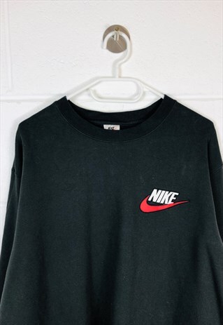 vintage black nike jumper