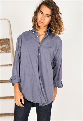 LAST UNIT SALE / VINTAGE 80S POLO RALPH LAUREN SHIRT