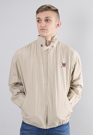 VINTAGE POLO RALPH LAUREN HARRINGTON JACKET MEDIUM