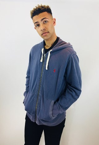 RALPH LAUREN EMBROIDERED HOODIE