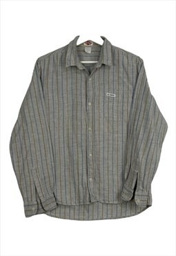 Vintage Lee Shirt with strips in Grey L