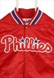 VINTAGE 90'S AUTHENTIC COLLECTION BOMBER JACKET PHILLIES