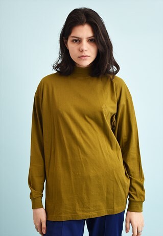 90'S RETRO GRUNGE MINIMALIST TURTLENECK TEEN TOP