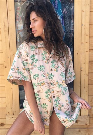 OVERSIZED RETRO 90S 80S VINTAGE UNISEX FESTIVAL SHIRT