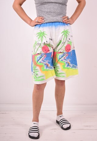 WOMENS VINTAGE SHORTS W28 MULTI 90S