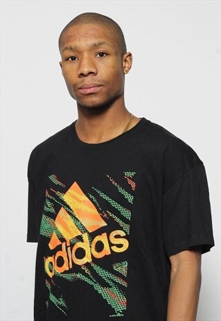 VINTAGE ADIDAS T-SHIRT BLACK