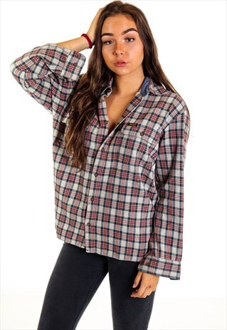VINTAGE WRANGLER FLANNEL SHIRT S879