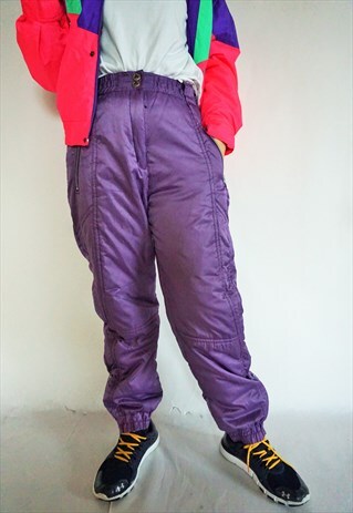 VINTAGE SKI PANTS SKIING TROUSERS SWEATPANTS JOGGERS SKISUIT