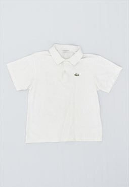 Vintage 90's Lacoste Polo Shirt White