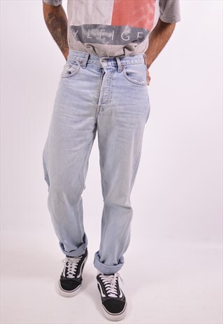 LEVI'S MENS VINTAGE JEANS W30 L34 BLUE 90S