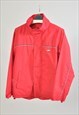 Vintage 00s shell jacket in red