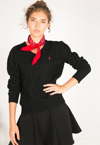 VINTAGE 80S POLO RALPH LAUREN JUMPER / R4124C900