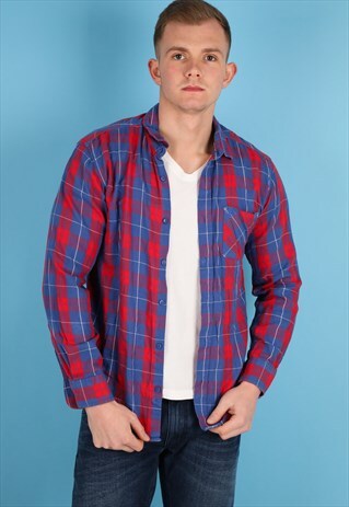 VINTAGE LEVI'S CHECK SHIRT NS146