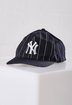 Vintage New York Yankees Cap Navy MLB Summer Snapback Hat