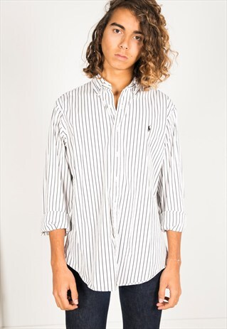 VINTAGE 80S POLO RALPH LAUREN SHIRT / R0515