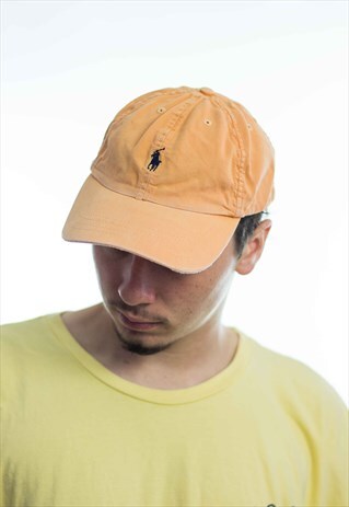 VINTAGE POLO RALPH LAUREN BASEBALL CAP HAT 90S X 2.8