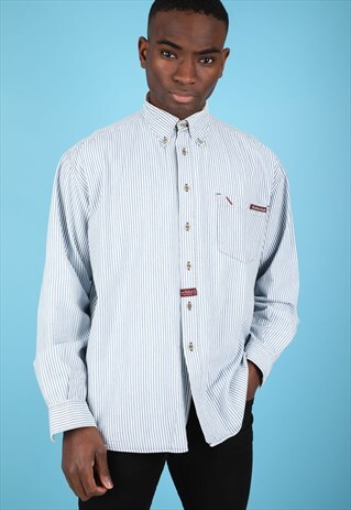 VINTAGE MARLBORO CLASSICS STRIPED SHIRT NS20