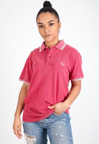 VINTAGE FRED PERRY POLO T-SHIRT T485