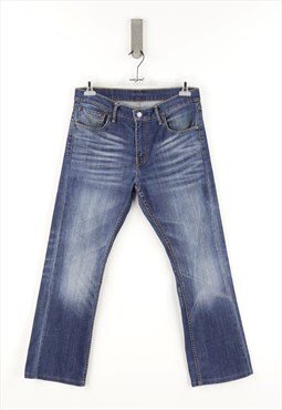 Levi's 527 High Waist Jeans in Dark Denim - W32 - L30