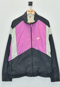 Vintage 1990's Nike Shell Jacket Purple XXLarge