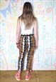 TROUSERS AFRICAN PRINT DUTCH WAX COTTON SIZE SMALL / MEDIUM