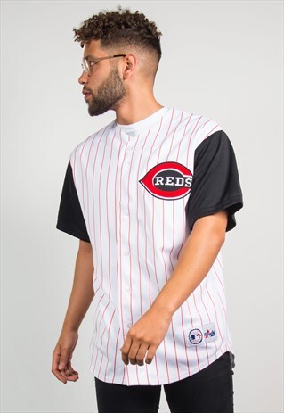 VINTAGE BASEBALL JERSEY SHIRT CINCINNATI REDS MLB