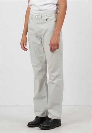 VINTAGE BEIGE LEVI'S 517 FIT DENIM JEANS