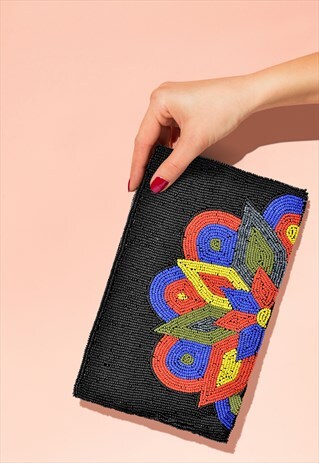 HANDMADE BAG ETHNIC CHIC FLOWER
