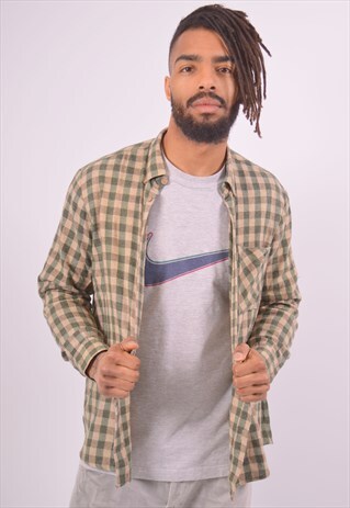VINTAGE SHIRT CHECK GREEN