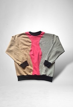 Reworked Nike Embroidered Sweatshirt