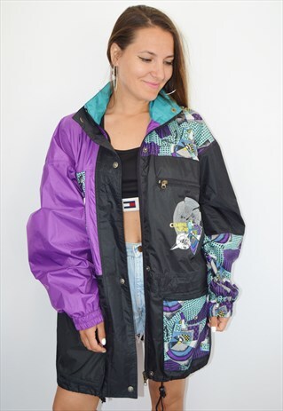 90S VINTAGE WINDBREAKER FESTIVAL JACKET
