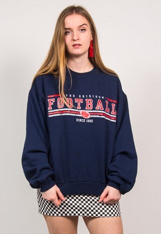 90'S VINTAGE AMERICAN FOOTBALL USA SWEATSHIRT