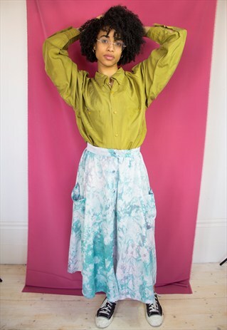 TIE DYE BLUE/PINK SKIRT