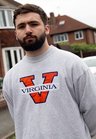 VINTAGE USA COLLEGE VIRGINIA SWEATSHIRT