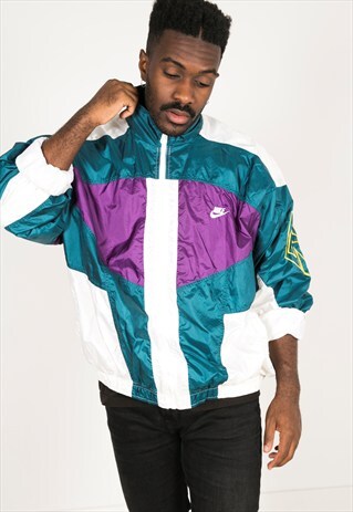 VINTAGE 80S USA NIKE SHELL SPORT JACKET / R0051