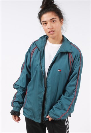 90S TOMMY HILFIGER LIGHTWEIGHT WINDBREAKER JACKET