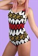 BENGER RIBANA VINTAGE 1960'S RETRO SWIMSUIT ONE-PIECE