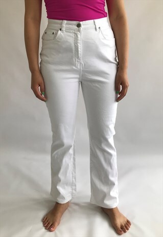 VINTAGE FLARE HIGH WAIST TROUSERS